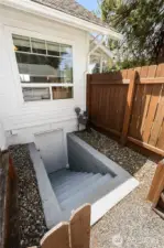 Entrance to the basement