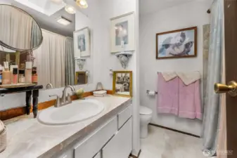 Full bathroom upstairs