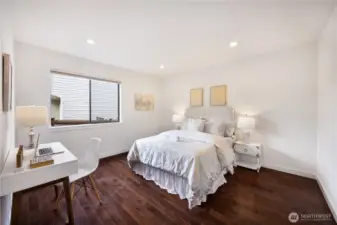Bedroom with full bath on main