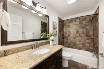 Bedroom with full bath on main