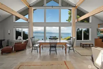 Stunning wall of windows!