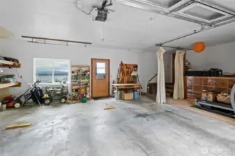 Over-sized garage!