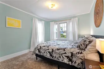 Second bedroom on the entry level