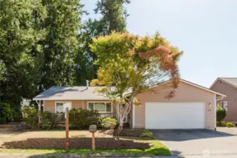 Welcome home!  Newer roof and gutters adorn this lovely home on a corner lot.
