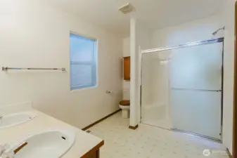 Primary bathroom