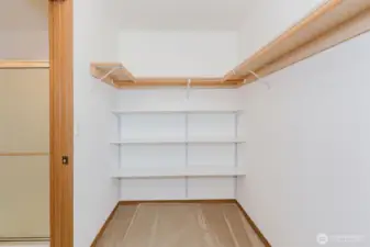 Primary Walk-in closet