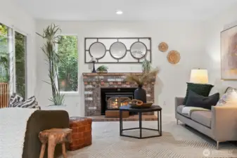 Family Room W Fire place