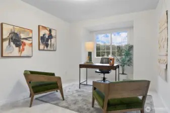 Upstairs office/Bedroom
