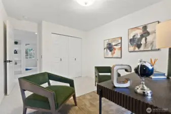 Upstairs office/Bedroom