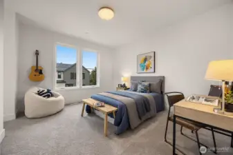 Photos are of Lot 4 in the same community.  They are for illustration purposes only.  Photos may also depict seller enhancements and or features. Colors & options may vary.