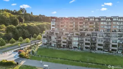 Use the oversized patio and green space freely for your family, friends.