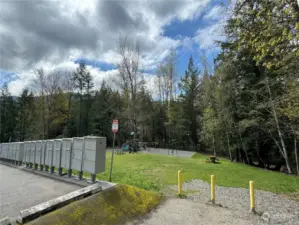 Back of property looking towards street