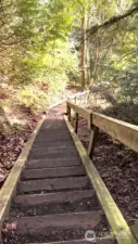 Stairway to deeded beach access