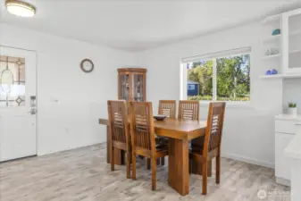 Dining room looking towards main entry