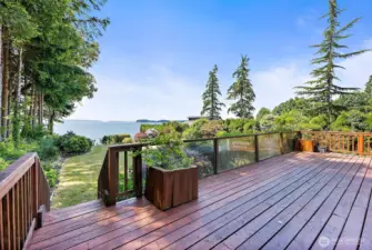 Large Entertaining Deck
