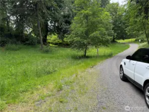 PRIVATE ROAD - Driving up to the two sites