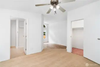 Entering the primary suite
