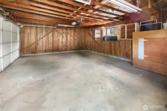Enjoy the convenience of a detached oversized garage—perfect for vehicles, hobbies, or a workshop.