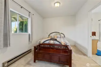 Largest of the two bedrooms