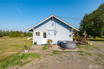 Back of home