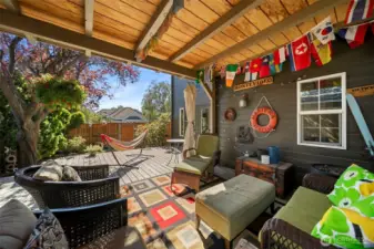 Perfect outdoor area for relaxing