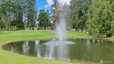 The community is built around a beautiful and challenging 9-hole golf course.