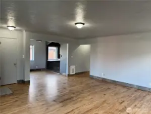 Living and dining room