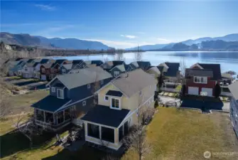 Ideal location.  Just steps from the Lake & Beach. and also from the community pool and greenspace