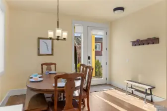 Spacious Dining area
