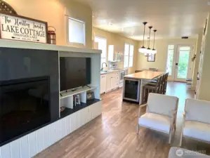 Big Screen Tv and most all furnishings and decor are included in the Sale.