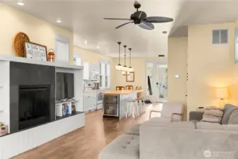 Easy Lakeside living with this wide open floorplan on main level.