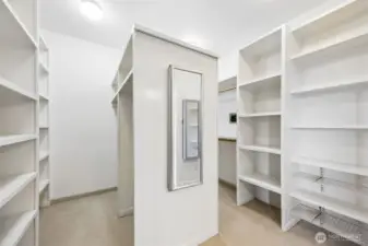 Primary Walk-In Closet