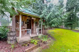 Cute Little Outbuilding that was Previously used as a Garden Shed