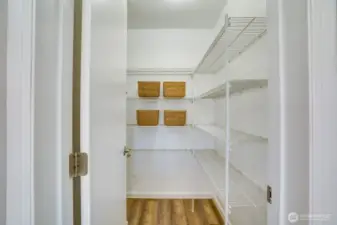 Walk in pantry!