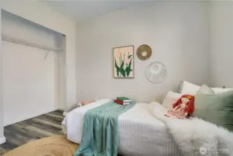 Again all rooms have fresh paint and brand new floors