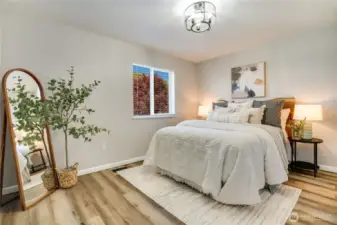Primary Bedroom with northern exposure
