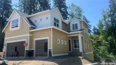 Lot 8 - Wetlands and large private rearyard.  Deck + Patio + full fencing