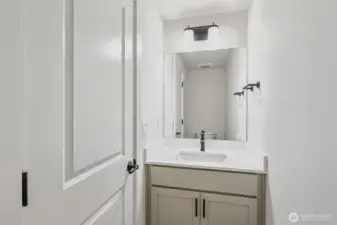 Bath in basement - w/shower