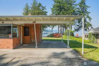 Second carport.