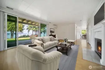 Living room. Virtually staged.