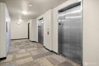 Building elevators.