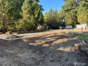 Front Yard with room for Carport
