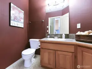 Half bath on main floor
