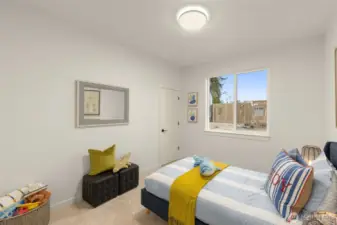 Photo of completed model home on Homesite 11. Color & Selections may vary.