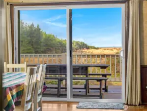 Enjoy unobstructed ocean views and sunsets directly from your home.