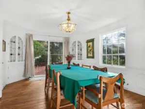 Formal Dining Room off the kitchen and entrance.