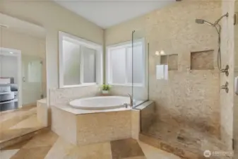 Imagine relaxing in your soaking tub after a long day.