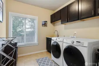 Large laundry room