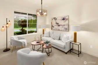 Warm and Cozy Living Room