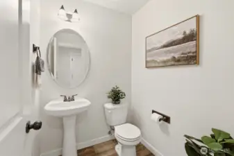 Downstairs Powder Room